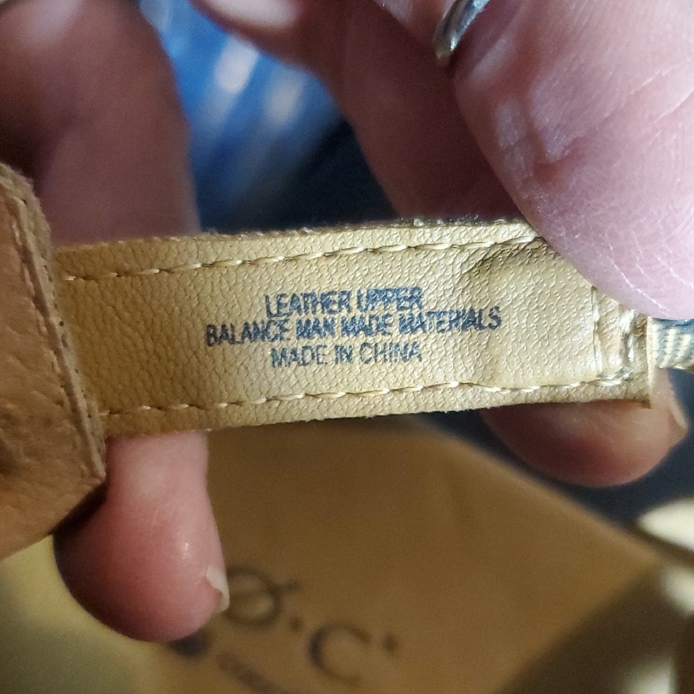 b.o.c. Bronze Strappy Sandals - Picture 4 of 5